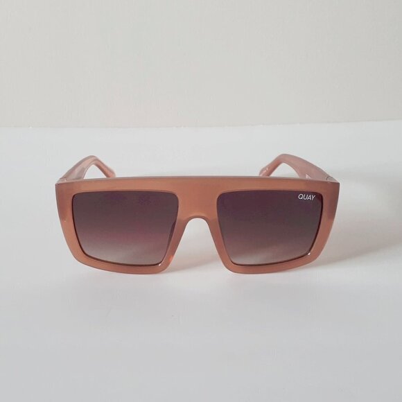 NWOT Quay semi-opaque milky caramel & brown lens sunglasses - Picture 12 of 13